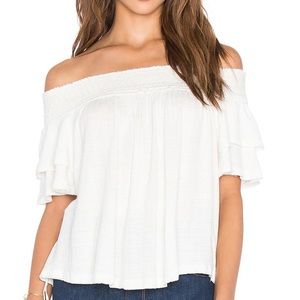 Free People Santorini Off-the-shoulder Top